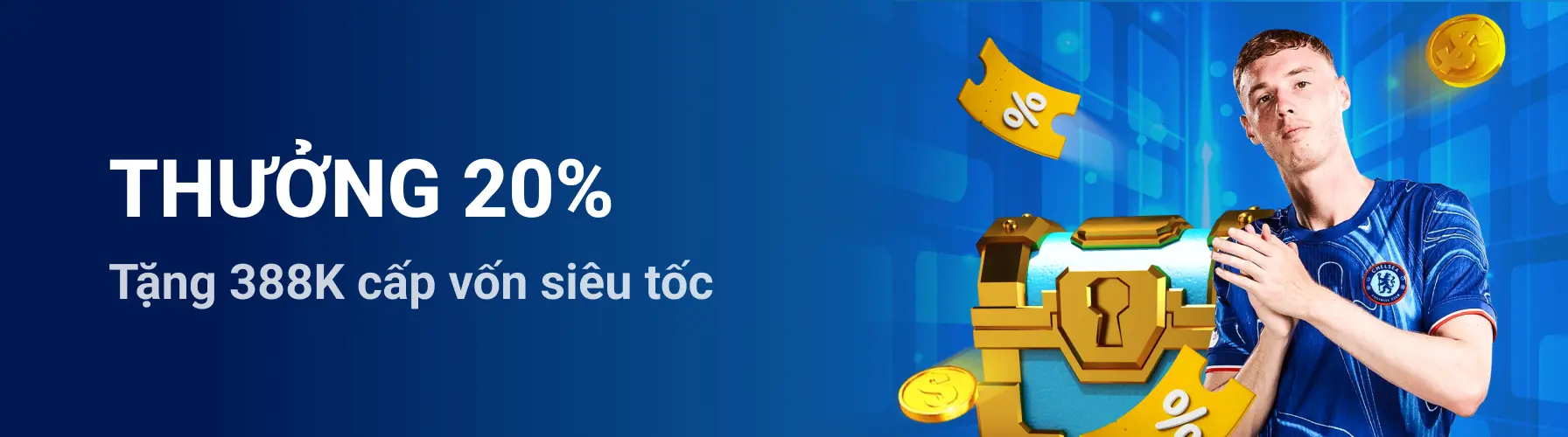 Thưởng 20%